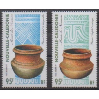 Buy these stamps of New Caledonia of the year 1997 (Nb PA343/PA344).