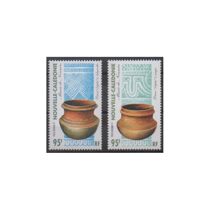 Acheter ces timbres de Nouvelle-Calédonie de l'année 1997 (No PA343/PA344).