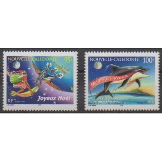 Acheter cette série de timbres de Nouvelle-Calédonie de l'année 1997 (No 744/745).