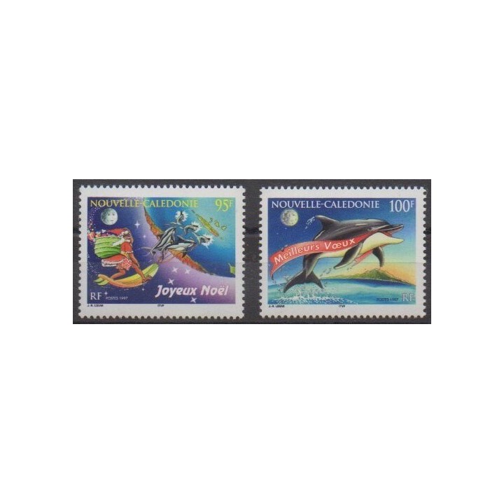 Acheter cette série de timbres de Nouvelle-Calédonie de l'année 1997 (No 744/745).