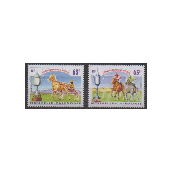 Acheter cette série de timbres de Nouvelle-Calédonie de l'année 1997 (No 735/736).