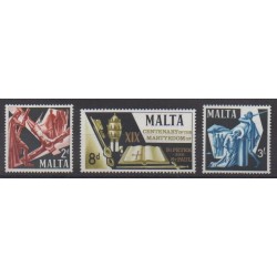 Malta - 1967 - Nb 355/357 - Religion