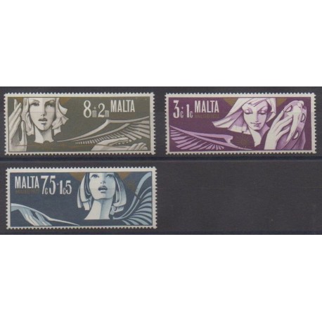 Malte - 1972 - No 456/458 - Noël