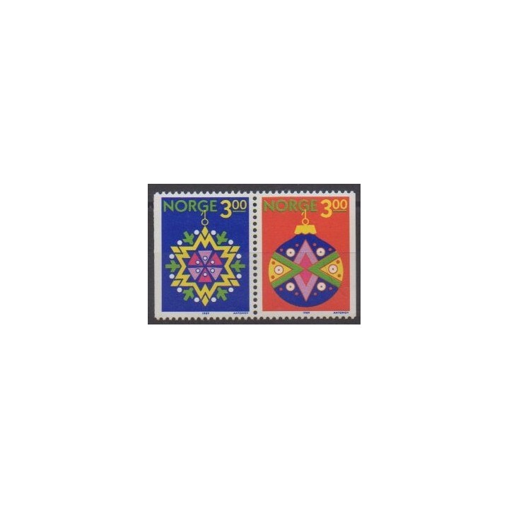 Buy this set of stamps of Norway of the year 1989 (Nb 992/993).