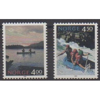 Buy this set of stamps of Norway of the year 1993 (Nb 1080/1081).