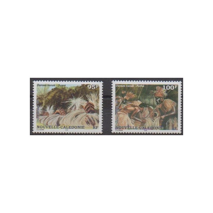 Buy these stamps of New Caledonia of the year 1995 (Nb PA329/PA330).