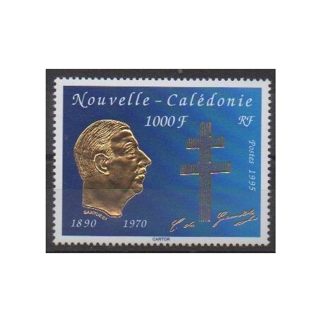 Nouvelle-Calédonie - 1995 - No 682 - De Gaulle