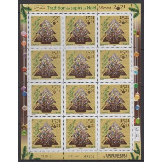 Acheter ce feuillet de France de l'année 2021 (No F45 - Tradition du sapin).