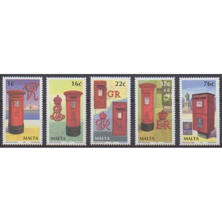 Buy this set of stamps of Malta of the year 2004 (Nb 1281/1285).
