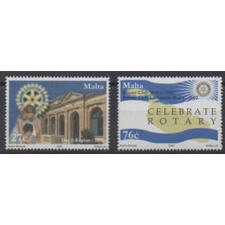 Acheter cette série de timbres de Malte de l'année 2005 (No 1340/1341).