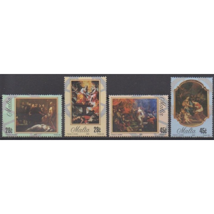 Acheter cette série de timbres de Malte de l'année 2005 (No 1365/1368).