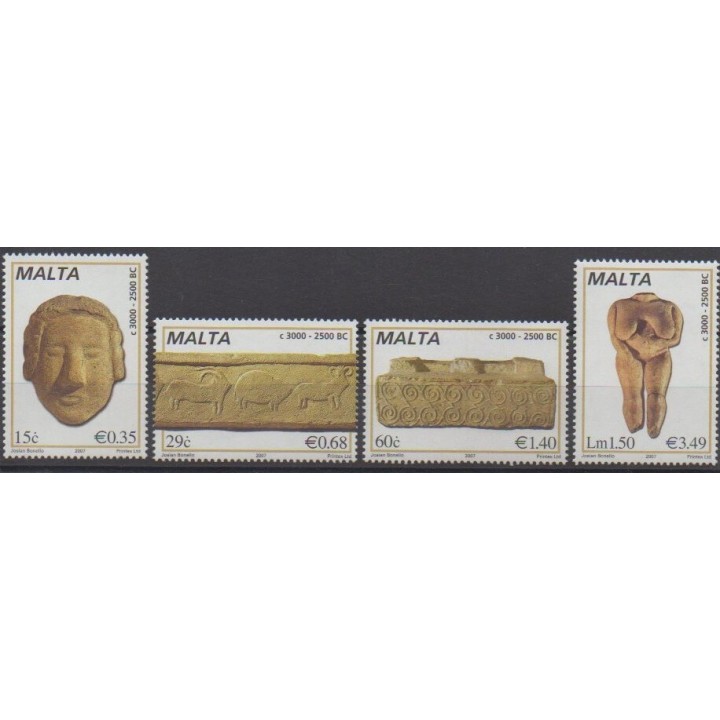 Acheter cette série de timbres de Malte de l'année 2007 (No 1444/1447).