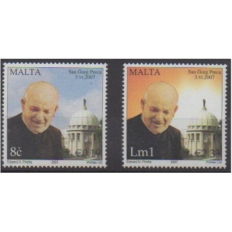 Malte - 2007 - No 1471/1472 - Religion