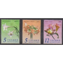 Formosa (Taiwan) - 2004 - Nb 2817/2819 - Flowers