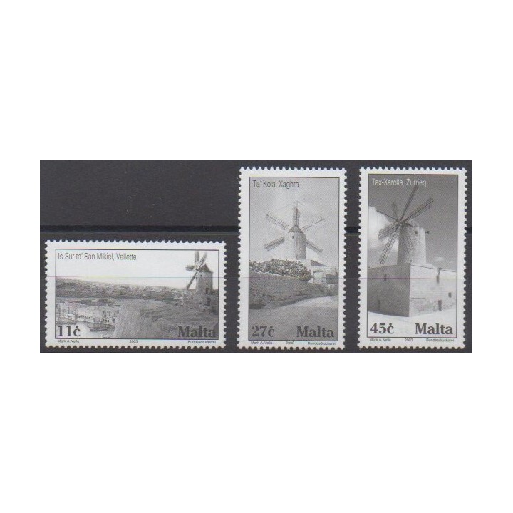 Buy this set of stamps of Malta of the year 2003 (Nb 1272/1274).
