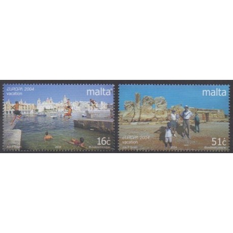 Malte - 2004 - No 1291/1292 - Europa