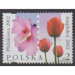 Pologne - 2002 - No 3748 - Philatélie - Fleurs