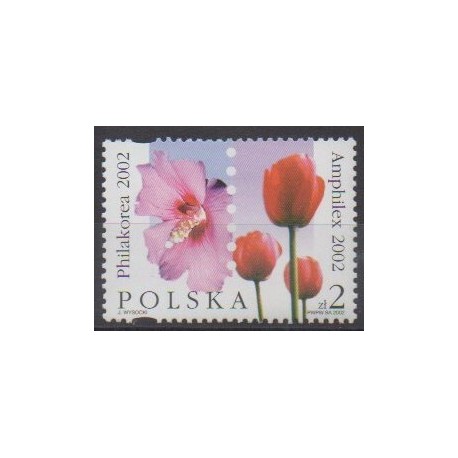 Pologne - 2002 - No 3748 - Philatélie - Fleurs