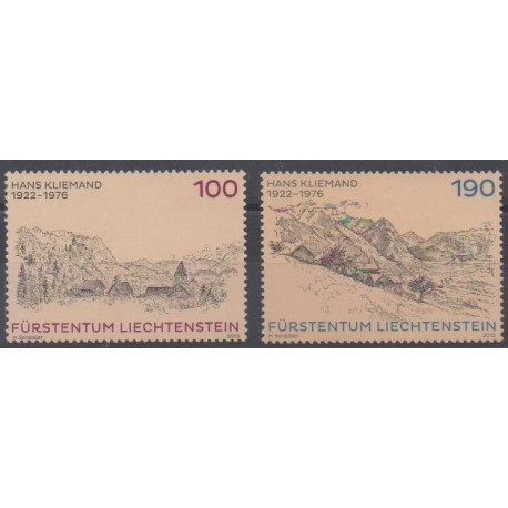 Liechtenstein - 2013 - No 1610/1611 - Peinture