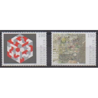 Buy this set of stamps of Liechtenstein of the year 2014 (Nb 1670/1671).