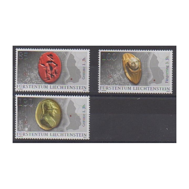 Buy this set of stamps of Liechtenstein of the year 2015 (Nb 1719/1721).