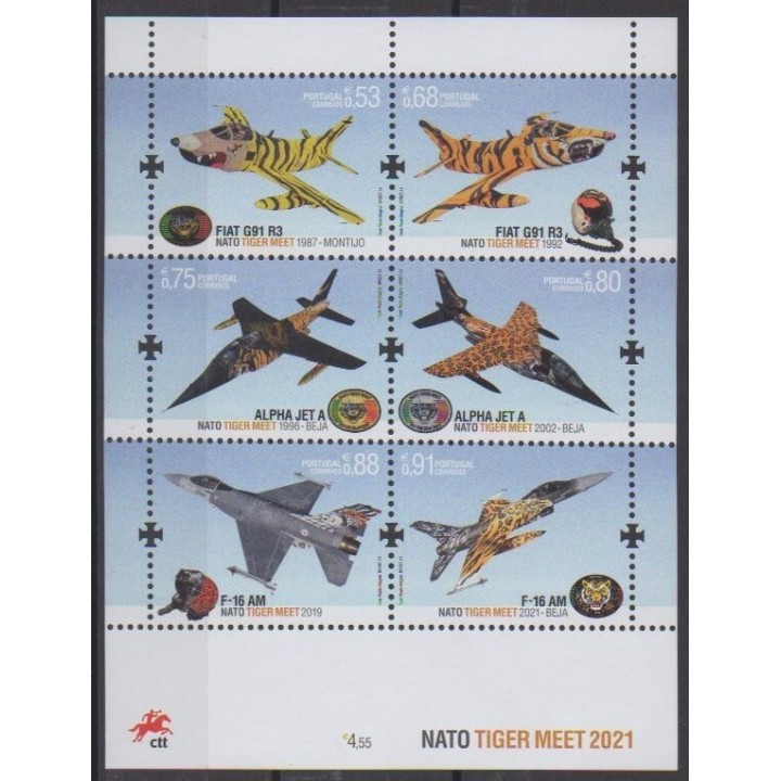 Acheter ce feuillet du Portugal de l'année 2021 (No F4701).