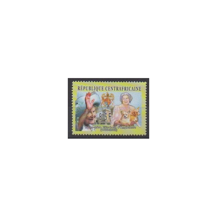Acheter ce timbre de la République Centrafricaine de l'année 2003 (No 1845).