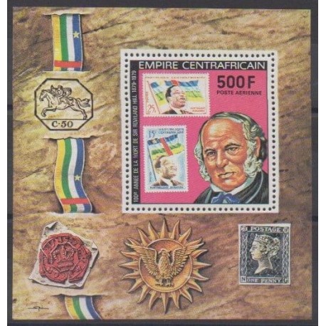 Centrafricaine (République) - 1978 - No BF28 - Philatélie - Timbres sur timbres