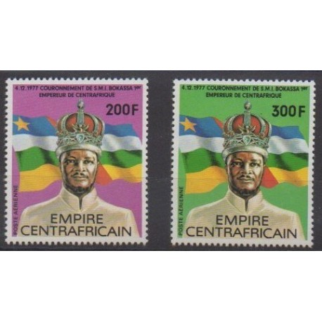 Centrafricaine (République) - 1978 - No PA184/PA185 - Histoire