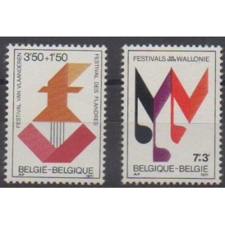 Buy this set of stamps of Belgium of the year 1971 (Nb 1599/1600).