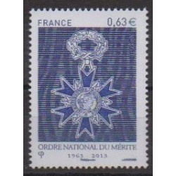 France - Poste - 2013 - No 4830 - Monnaies, billets ou médailles