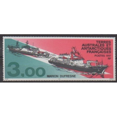 French Southern and Antarctic Territories - Post - 1997 - Nb 215 - Boats