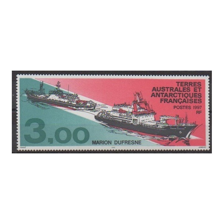 Acheter ce timbre des Terres Australes et Antarctiques Françaises de l'année 1997 (No 215).