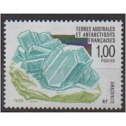 French Southern and Antarctic Territories - Post - 1996 - Nb 203 - Minerals - Gems