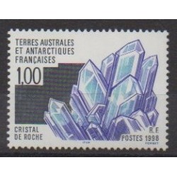 TAAF - 1998 - No 226 - Minéraux - Pierres précieuses