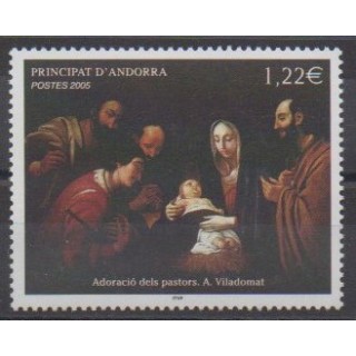 Acheter ce timbre d'Andorre français de l'année 2005 (No 619).
