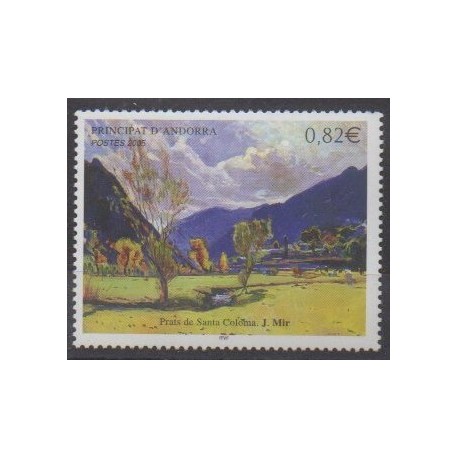 Andorre - 2005 - No 615 - Peinture