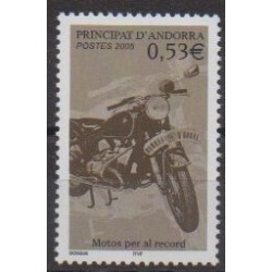 French Andorra - 2005 - Nb 614 - Motorcycles