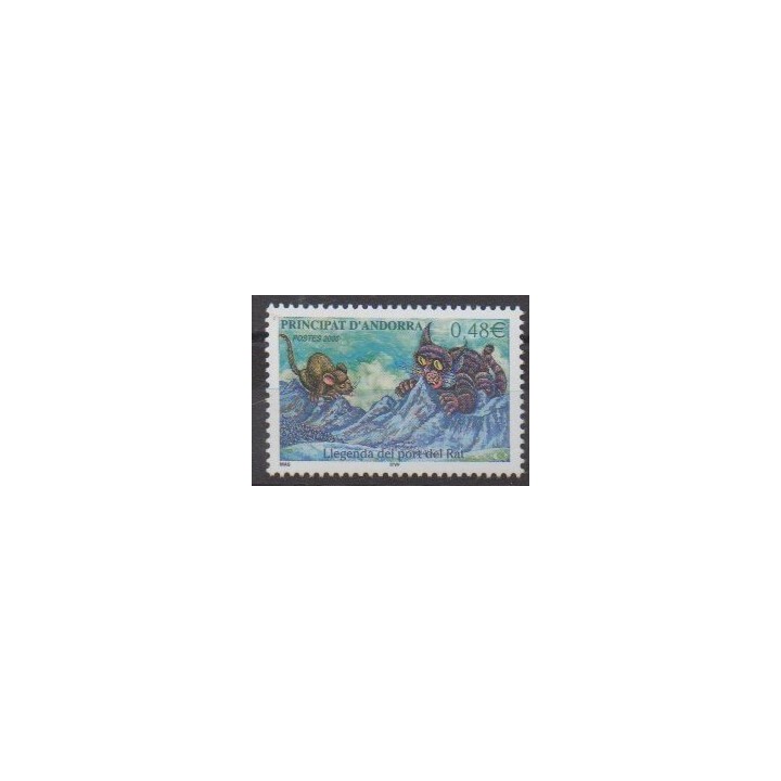 Acheter ce timbre d'Andorre français de l'année 2005 (No 606).