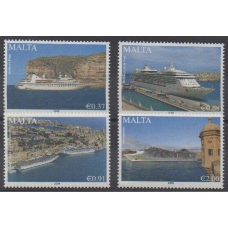 Malta - 2009 - Nb 1548/1551 - Boats