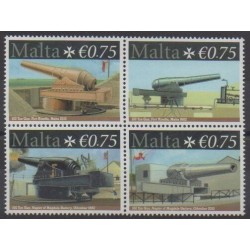 Malta - 2010 - Nb 1576/1579 - Military history