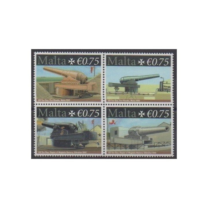 Buy this set of stamps of Malta of the year 2010 (Nb 1576/1579).