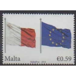 Malta - 2014 - Nb 1777 - Flags