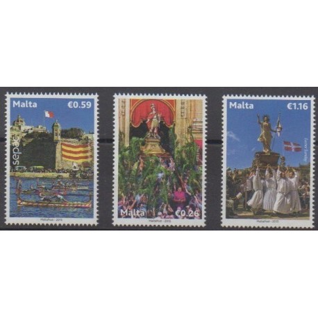 Malte - 2015 - No 1829/1831 - Folklore