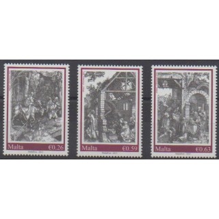 Acheter cette série de timbres de Malte de l'année 2015 (No 1837/1839).