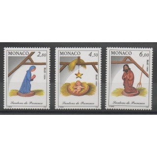 Timbres - Noël - Monaco  - 1994 - No 1957/1959