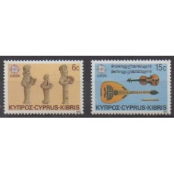 Cyprus - 1985 - Nb 637/638 - Music - Europa