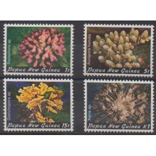 Acheter cette série de timbres de Papouasie-Nouvelle-Guinée de l'année 1982 (No 438/441).
