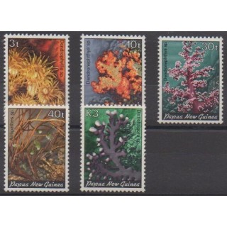 Acheter cette série de timbres de Papouasie-Nouvelle-Guinée de l'année 1983 (No 449/453).