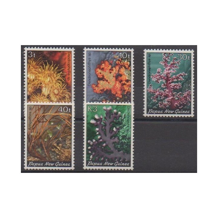 Buy this set of stamps of Papua New Guinea of the year 1983 (Nb 449/453).